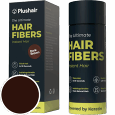 Plushair HAIR FIBERS hajszálak - sötétbarna