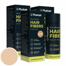 SZETT 3 db Plushair HAIR FIBERS hajszálak - szőke