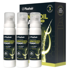 Plushair Minoxidil Hab – 3 hónapig